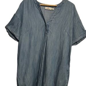 Casual lightweight Denim dress Large